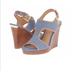 Michael Kors Gillian Wedge NWOT